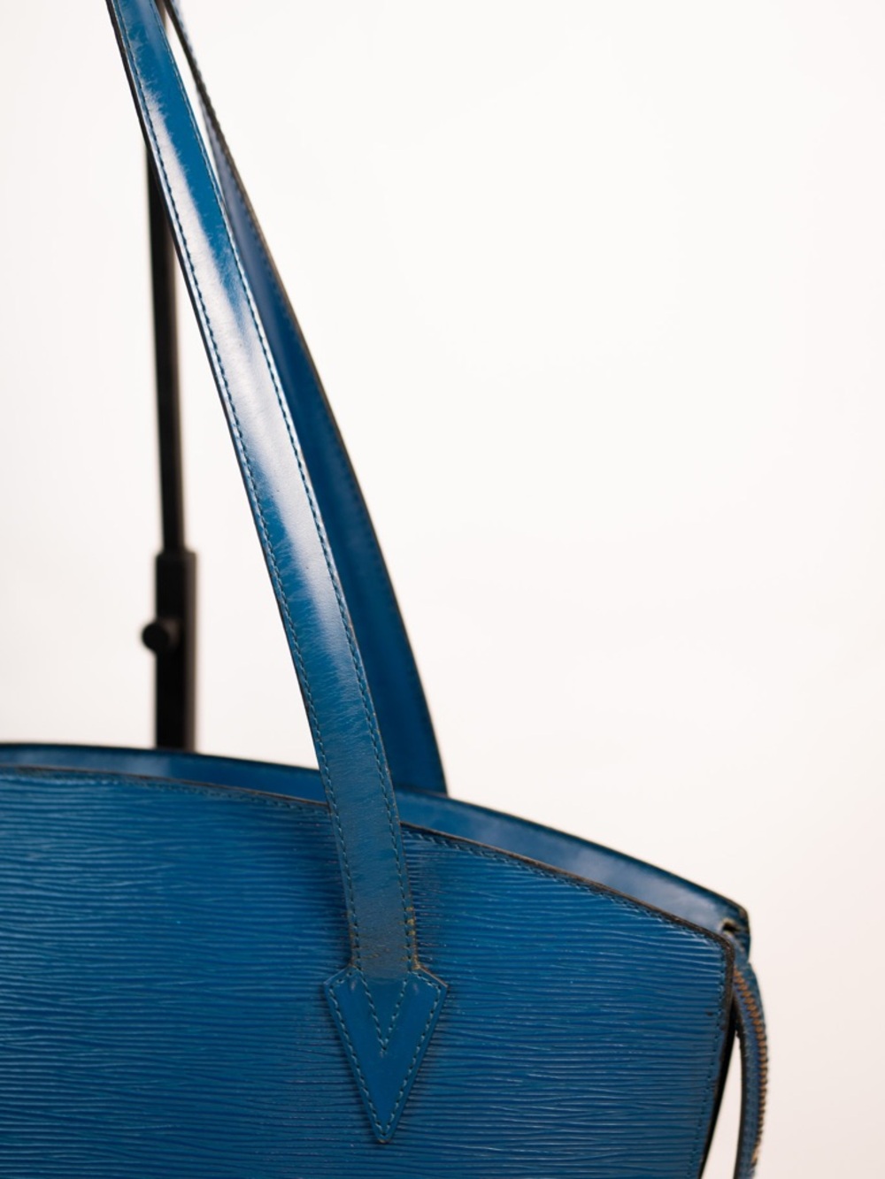 Louis Vuitton Blue Epi Leather Tote Bag - Picture 7 of 9